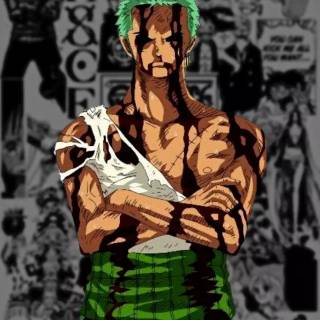 Zoro Nothing Happend wallpaper