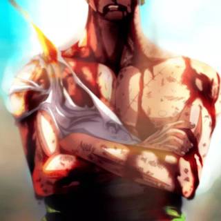 Zoro Nothing Happend wallpaper