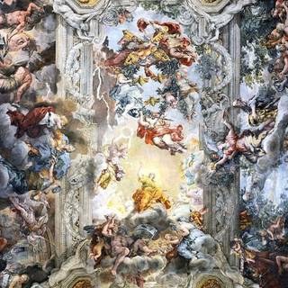 Biblical art wallpaper