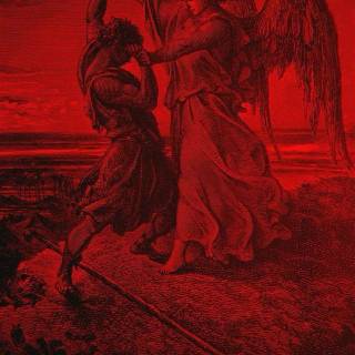 Biblical art wallpaper