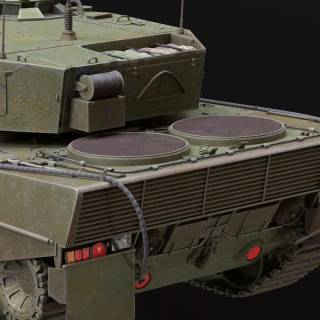 Italeri Leopard 2A4 wallpaper