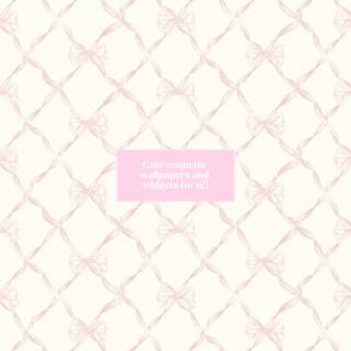 Coquette iPad wallpaper