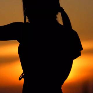 Unknown girl wallpaper