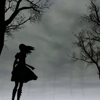 Unknown girl wallpaper