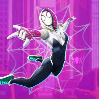 Spider-Man and Spider Gwen wallpaper
