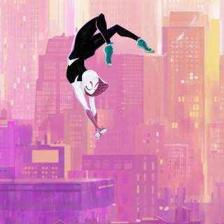 Spider-Man and Spider Gwen wallpaper