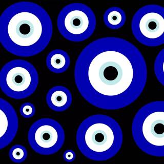 Evil eye desktop wallpaper