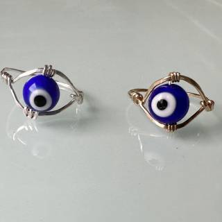 Evil eye ring wallpaper
