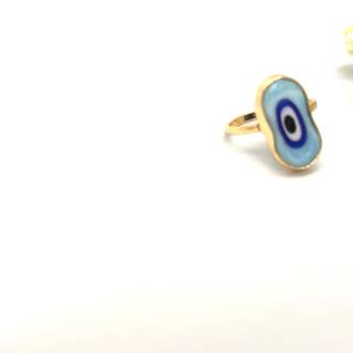 Evil eye ring wallpaper