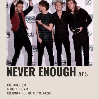 Never Enough album wallpaper