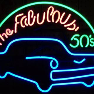 Neon classic cars wallpaper