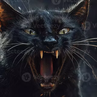 Screaming cat wallpaper