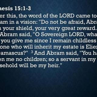 Genesis 15:1 wallpaper