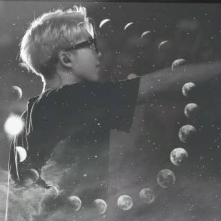 Dark aesthetic BTS PC wallpaper