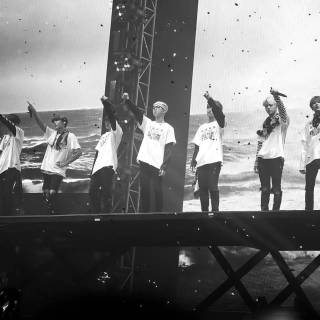 Dark aesthetic BTS PC wallpaper