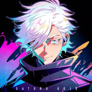 Gojo rainbow wallpaper