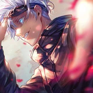 Gojo rainbow wallpaper