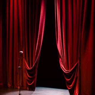 Empty stage wallpaper