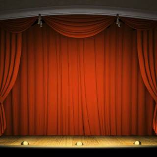 Empty stage wallpaper