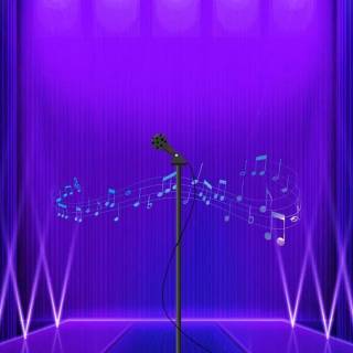 Empty stage wallpaper