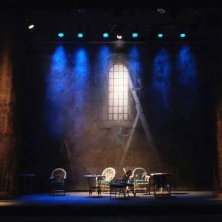 Empty stage wallpaper