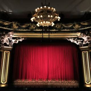 Empty stage wallpaper