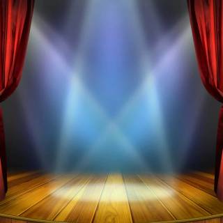 Empty stage wallpaper
