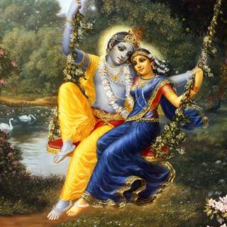 Lord Krishna laptop wallpaper