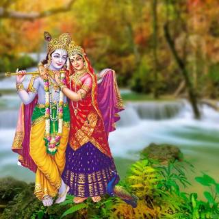 Lord Krishna laptop wallpaper