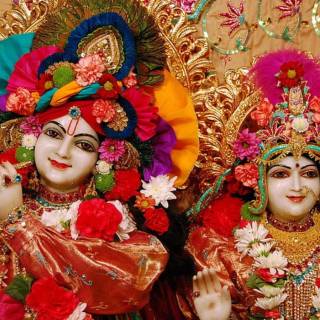 Lord Krishna laptop wallpaper