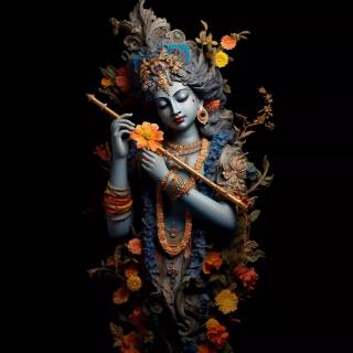 Lord Krishna laptop wallpaper