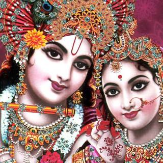 Lord Krishna laptop wallpaper