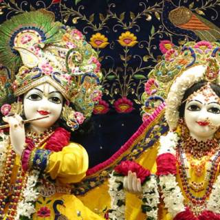 Lord Krishna laptop wallpaper