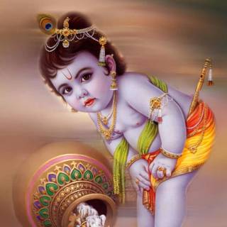 Lord Krishna laptop wallpaper