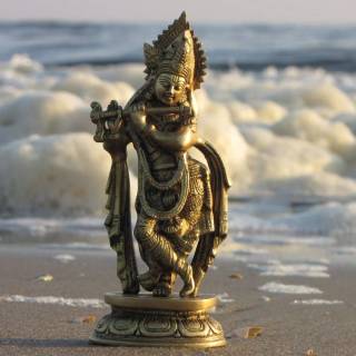Lord Krishna laptop wallpaper