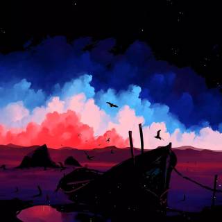 Dual monitor vertical wallpaper