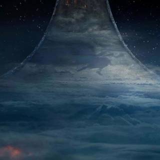 Dual monitor vertical wallpaper