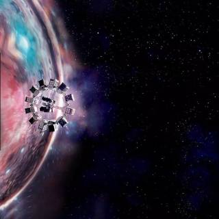 Dual monitor vertical wallpaper