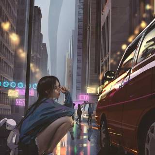 Dual monitor vertical wallpaper