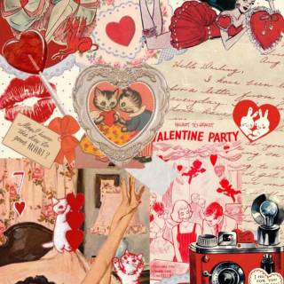 February collage wallpaper