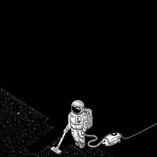 Clean black and white wallpaper