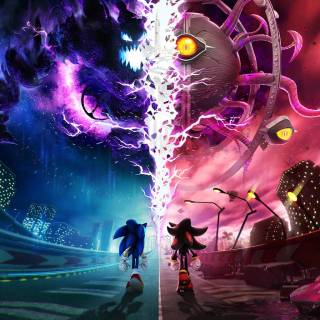 Shadow Sonic 3 wallpaper