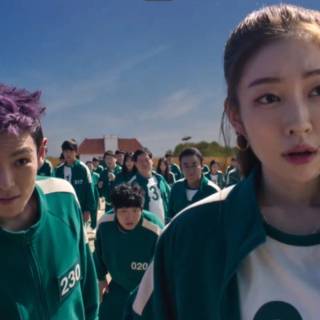 Squid Game Player 196 wallpaper