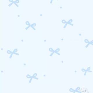 Coquette blue wallpaper