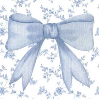 Coquette blue wallpaper