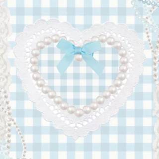 Coquette blue wallpaper