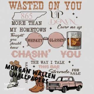 Whiskey Glasses lyrics wallpaper