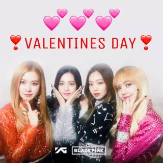 Valentines Blackpink wallpaper