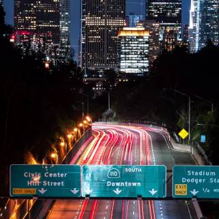 iPhone 12 night city lights wallpaper