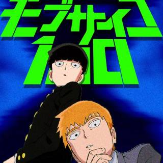 Phone Mob Psycho wallpaper